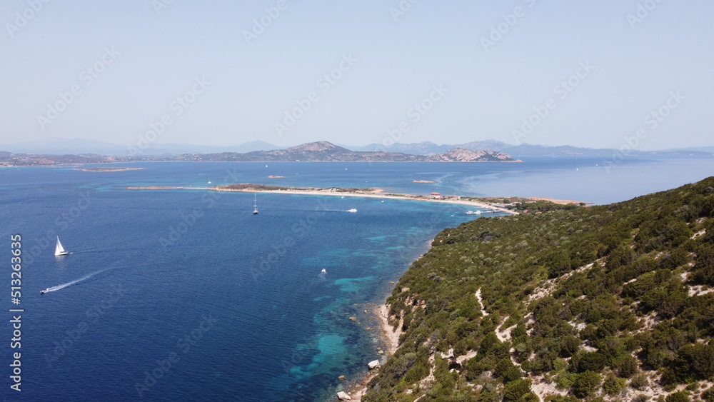 Sardaigne - Isola Tavolara - drone
