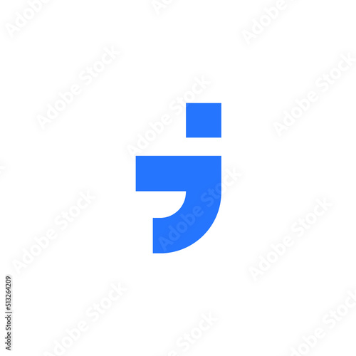 ti person icon letter alphabet logo vector