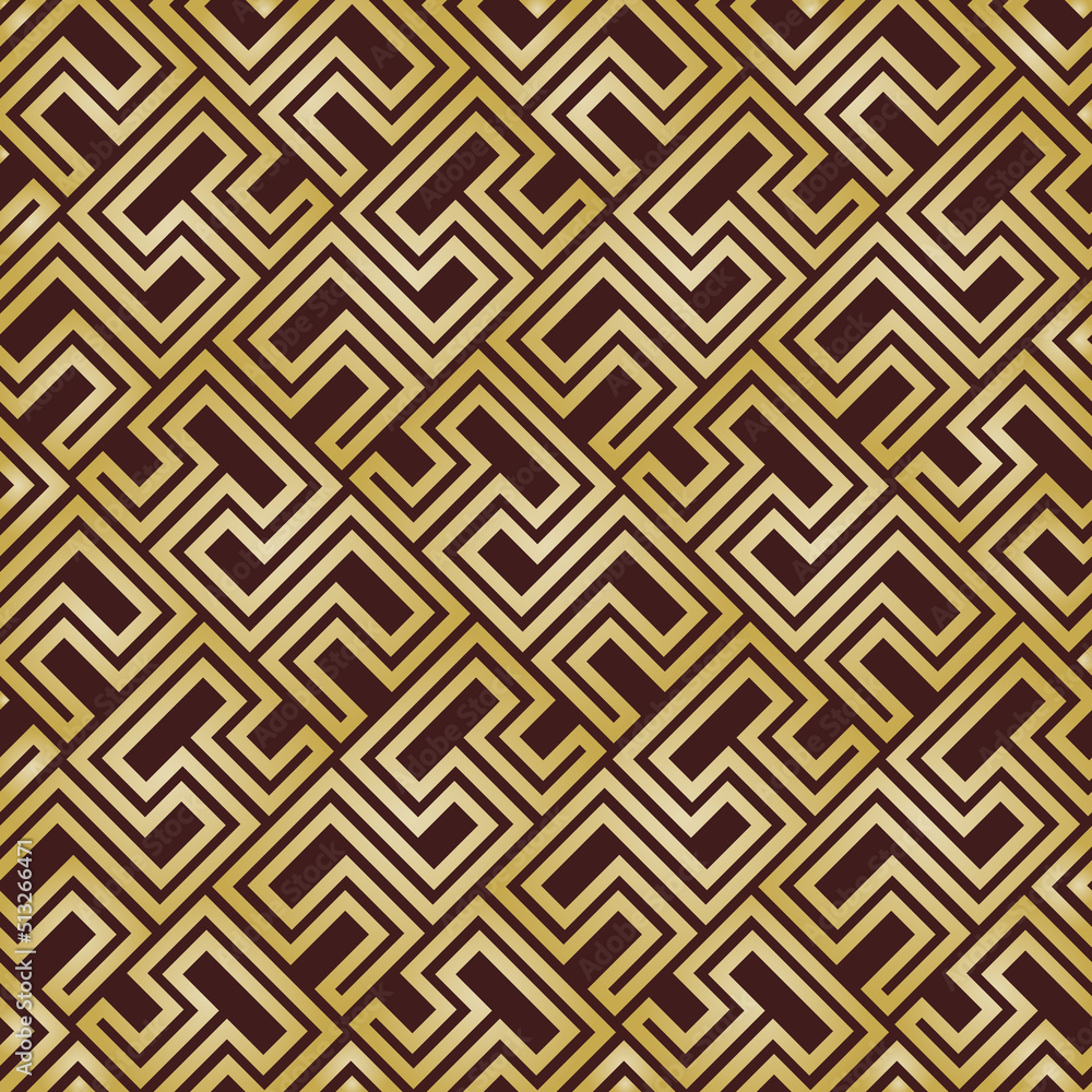 Seamless background for your designs. Modern golden ornament. Geometric abstract golden pattern Seamless background for your designs. Modern golden ornament. Geometric abstract golden pattern