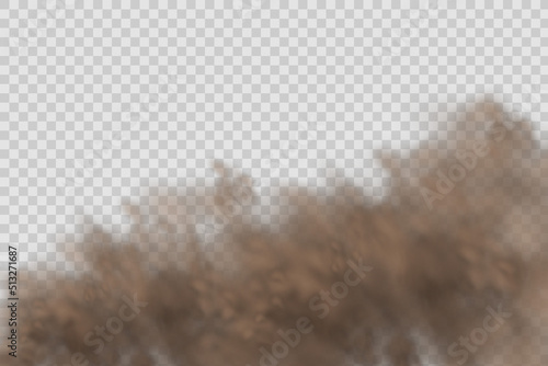 Φωτογραφία Dust cloud with dirt,cigarette smoke, smog, soil and sand  particles