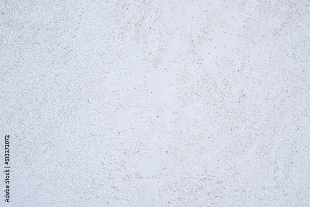 Fototapeta premium Texture of plastered white wall close-up.