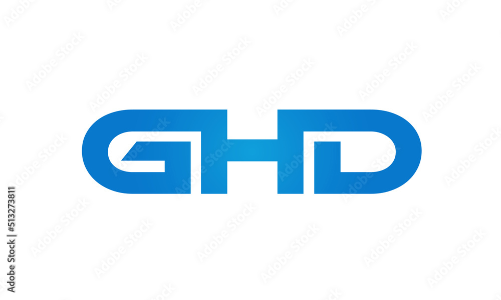 GHD letters Joined logo design connect letters with chin logo logotype icon concept
GHD letters Joined logo design connect letters with chin logo logotype icon concept