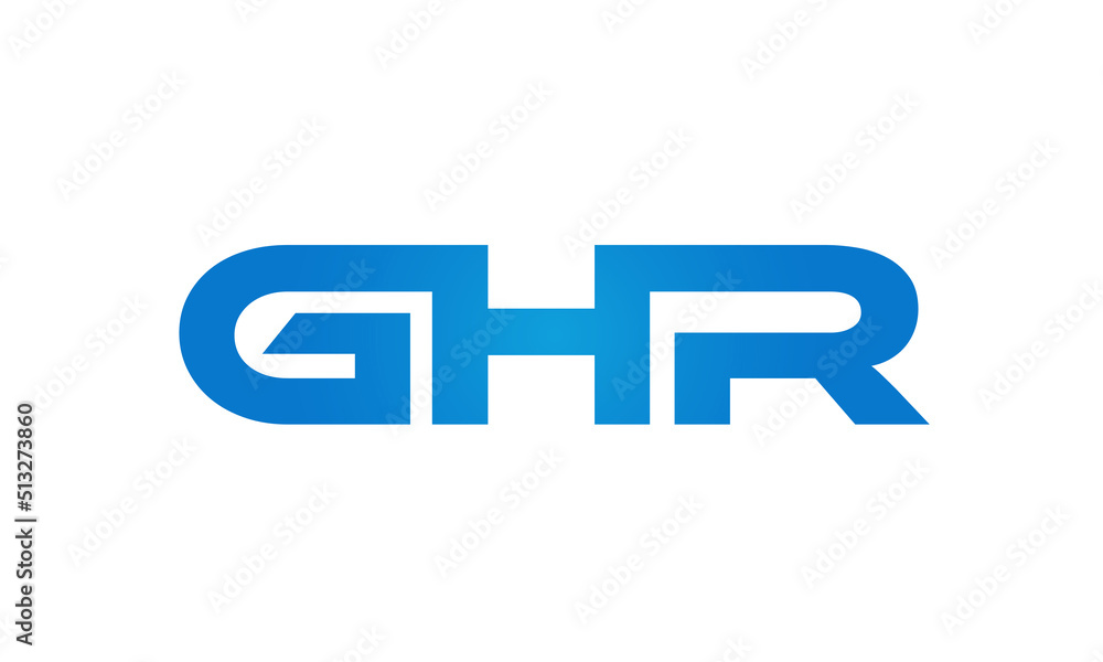 GHR letters Joined logo design connect letters with chin logo logotype icon concept
GHR letters Joined logo design connect letters with chin logo logotype icon concept