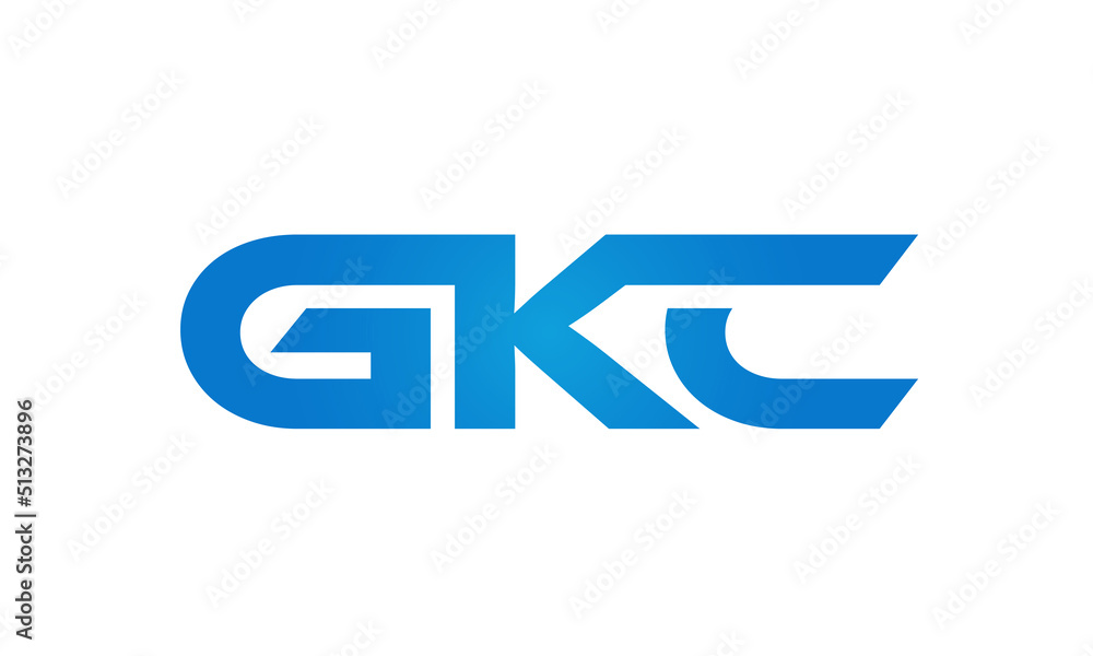 GKC letters Joined logo design connect letters with chin logo logotype icon concept
GKC letters Joined logo design connect letters with chin logo logotype icon concept