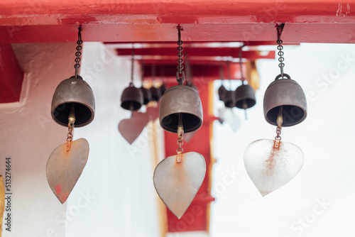 Small bell at Sakon Nakhon temple, Thailand