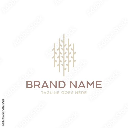 Tree Logo Icon Design Vector Template