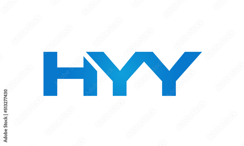 HYY letters Joined logo design connect letters with chin logo logotype icon concept HYY letters Joined logo design connect letters with chin logo logotype icon concept