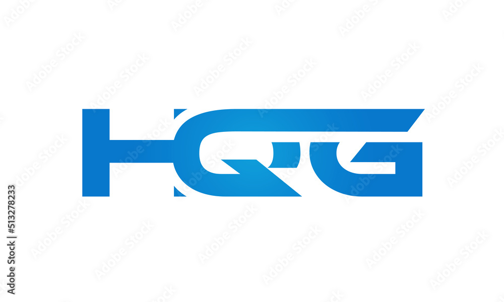 HQG letters Joined logo design connect letters with chin logo logotype icon concept HQG letters Joined logo design connect letters with chin logo logotype icon concept