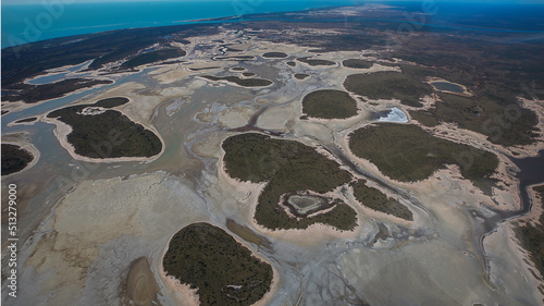 Sandplains. The Gulf of Carpentaria. Queensland, Australia.
