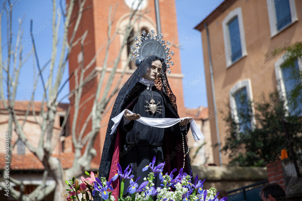 Procession de la Sanch à Perpignan. Procession de la Sanch à Perpignan.