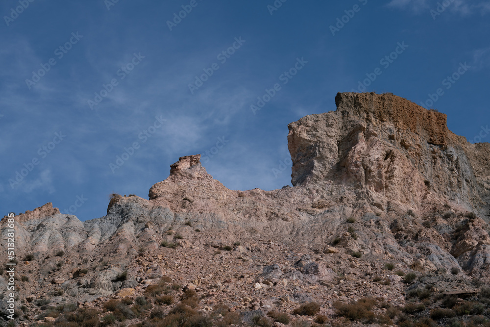 Fototapeta premium steep terrain in the south of Granada
