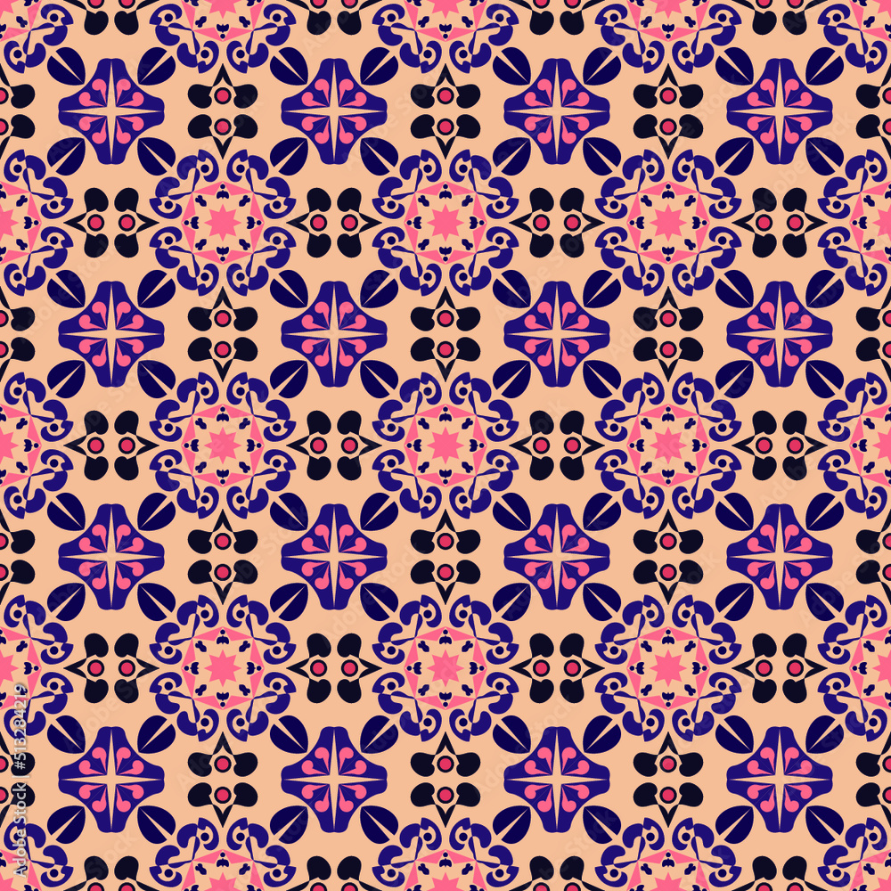 Nature Seamless Pattern Garden Floral Background Damask Art Nature Seamless Pattern Garden Floral Background Damask Art