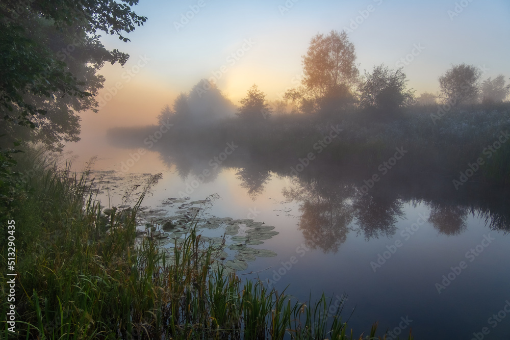 sunrise over the river sunrise over the river