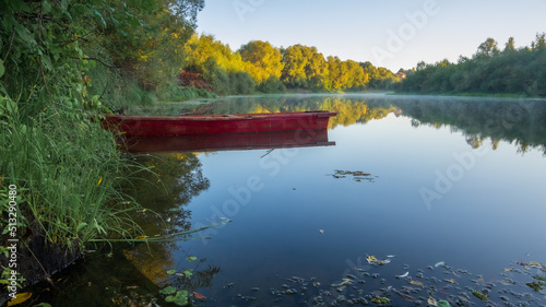 boat on the lake © Александр Арендарь