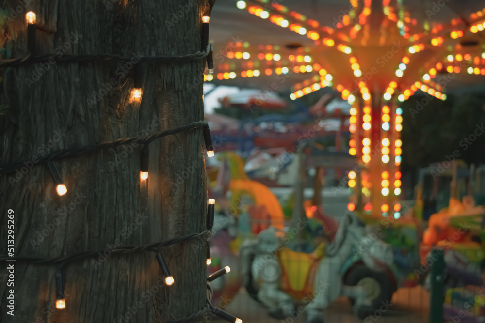 carousel in park