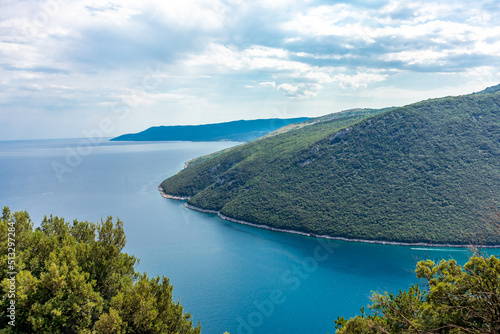 Fototapeta Naklejka Na Ścianę i Meble -  Unterwegs an der Küstenlandschaft von Istrien - Kroatien