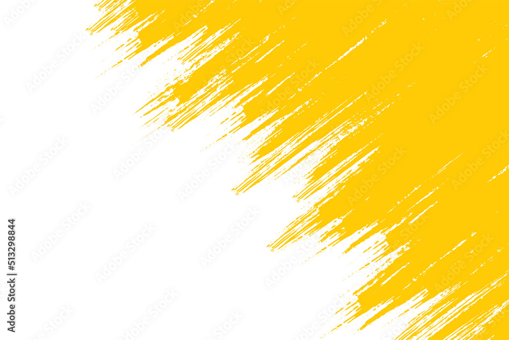 abstract yellow grunge background template vector