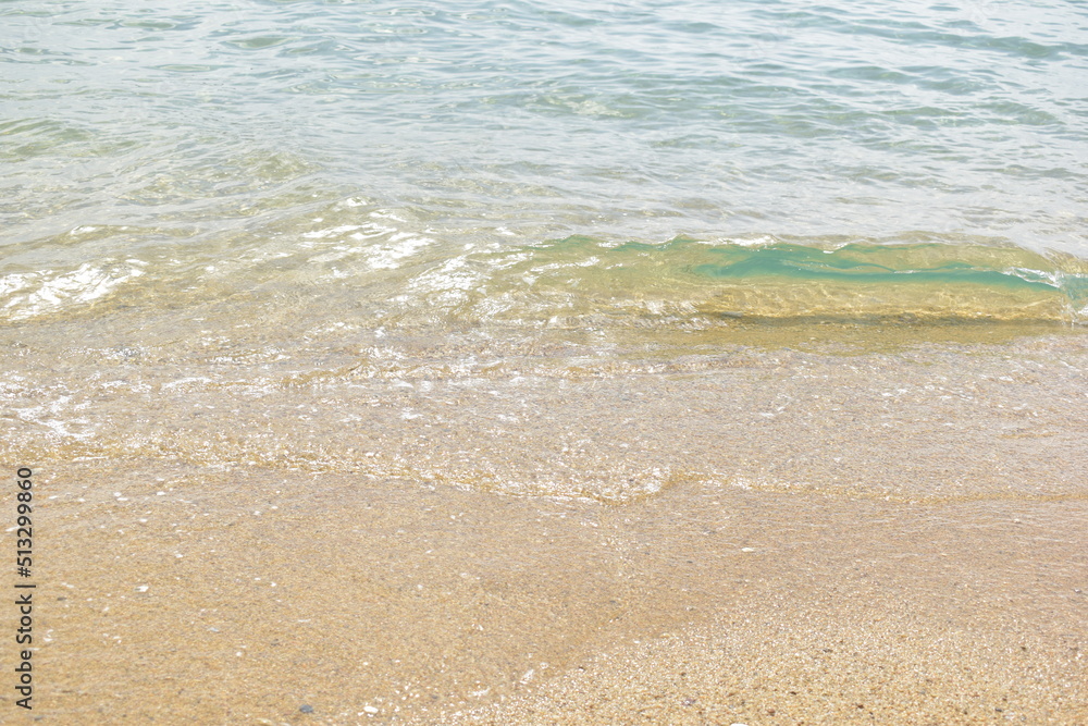 Waves on the beach