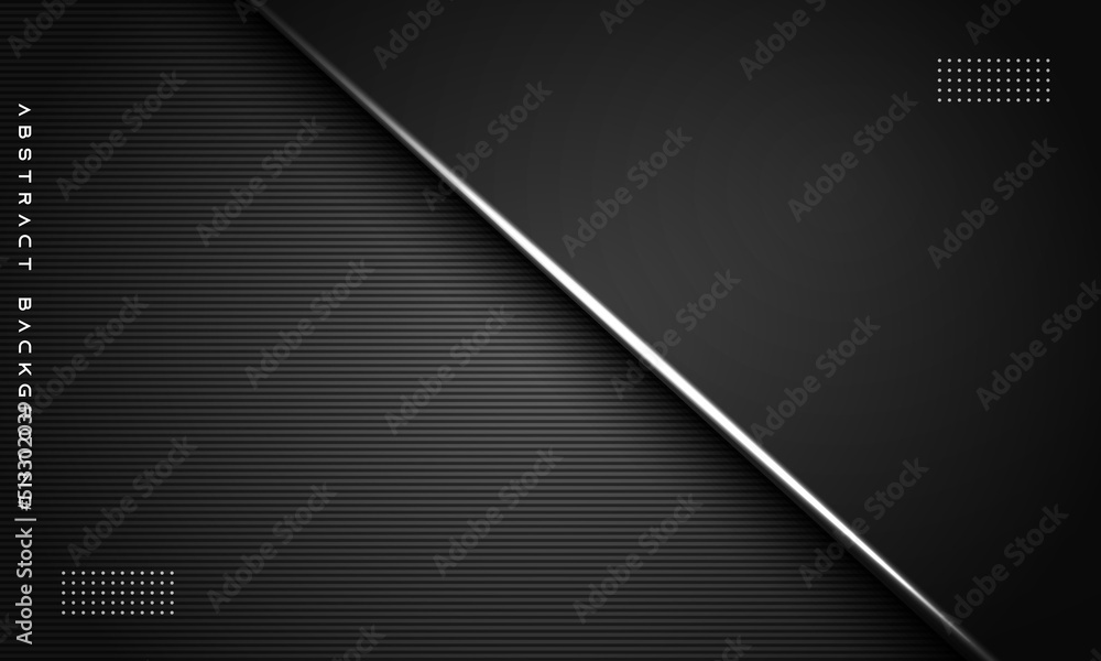 Abstract black blue background with 3d paper texture design. can be used for banner, background, wallpaper and landing page.