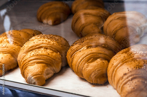 fresh croissants 