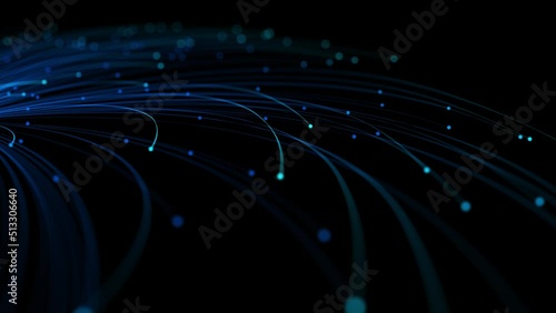 4K Abstract line background