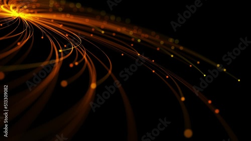 4K Abstract line background