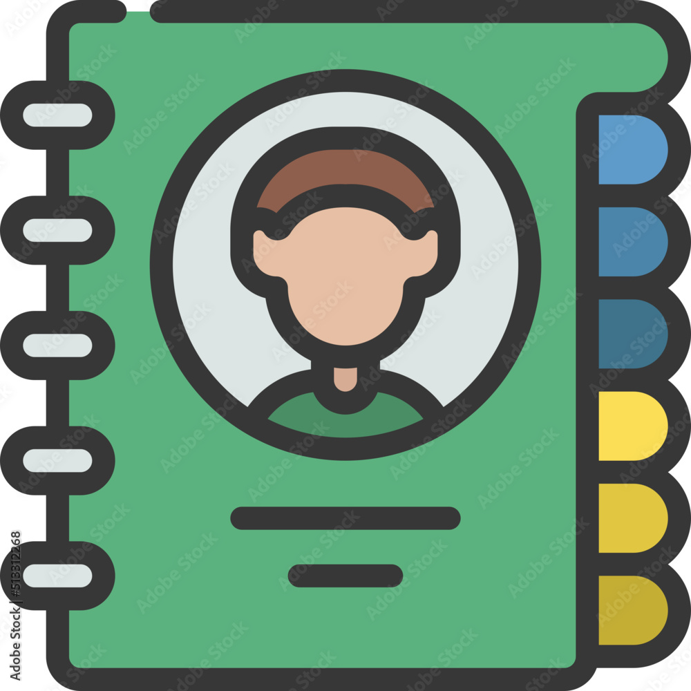 Contact Book Icon Contact Book Icon