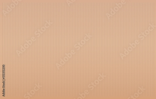 Brown Cardboard Quality Texture. Vector Photo Realistic Illustration. Eco Packaging Template