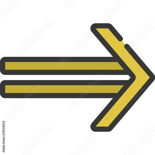 Double Line Arrow Icon