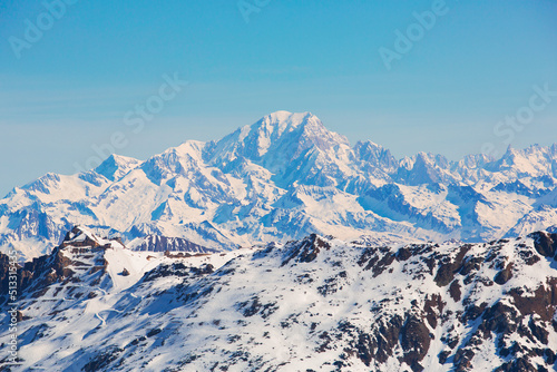 Mont Blanc dans les Alpes. © hell.yoh