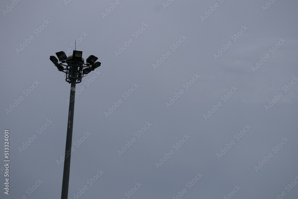 street lamp on sky background street lamp on sky background