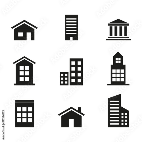 icones bâtiments