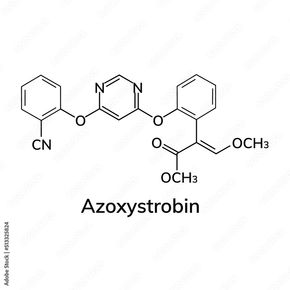 Structural chemical formula on white background Structural chemical formula on white background