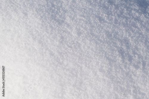 white snow background