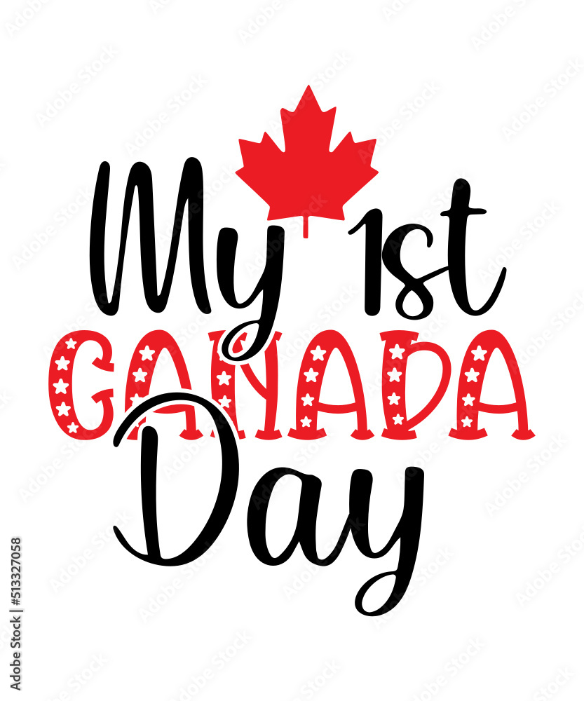 Canada Svg, Canada Day Svg, Canadian Love Svg, Canada Word Art Svg 