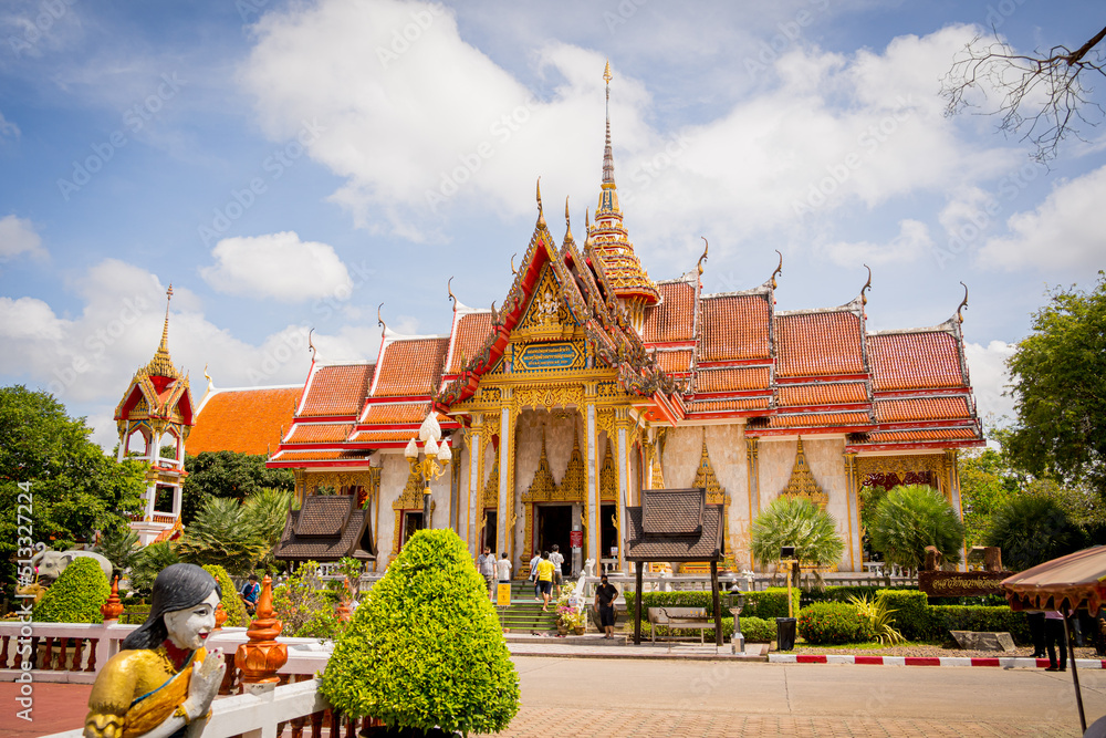 Old traditional buddhist temple in the Thailand Old traditional buddhist temple in the Thailand