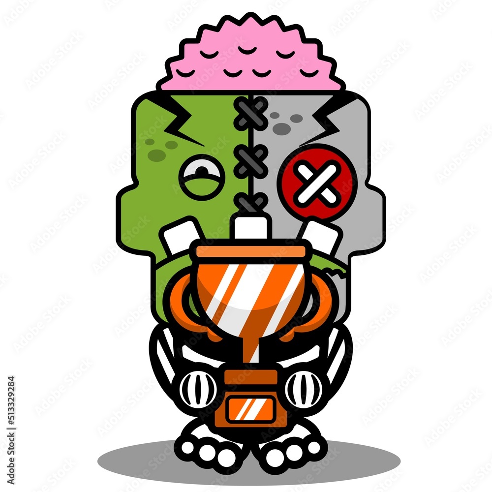 cartoon character costume vector illustration
cute zombie doll mascot holding trophy cartoon character costume vector illustration
cute zombie doll mascot holding trophy