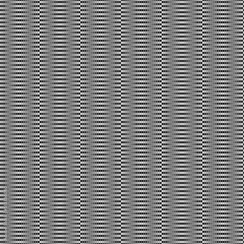 Seamless surface pattern with symmetric geometric ornament. Round spots texture. Circles abstract background. Polka dot motif. For digital paper, textile print, web design. Vector art illustration