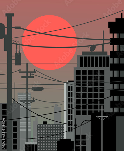 city in the night