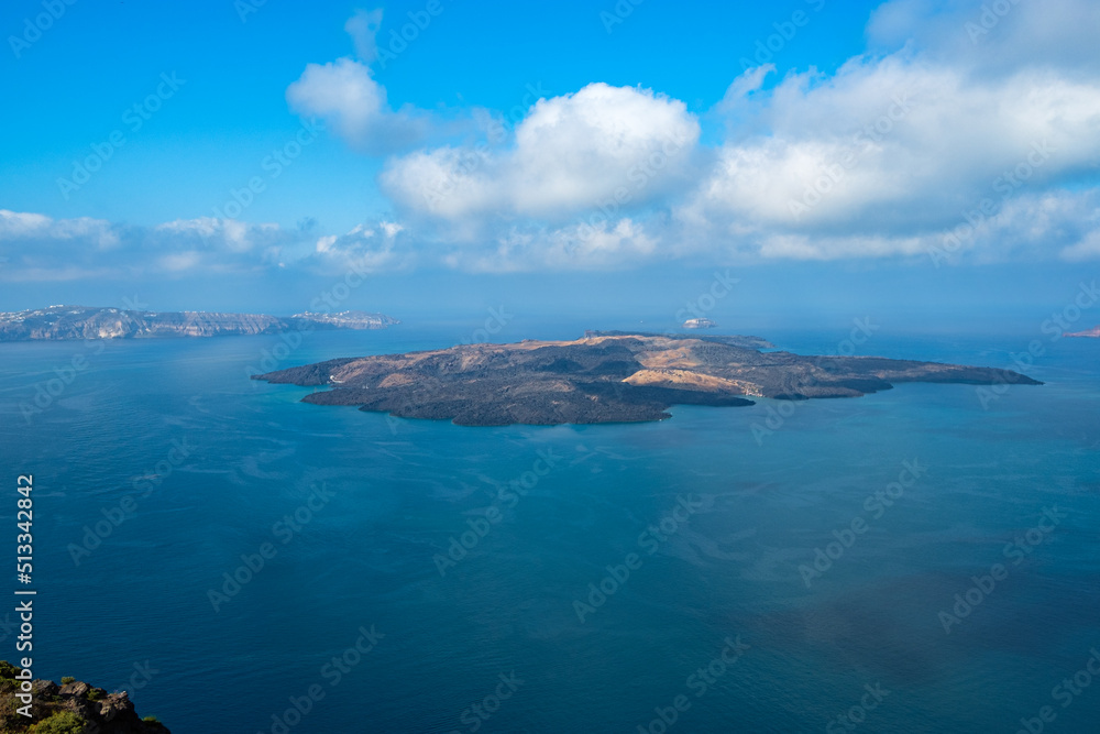 Santorini island in Greece