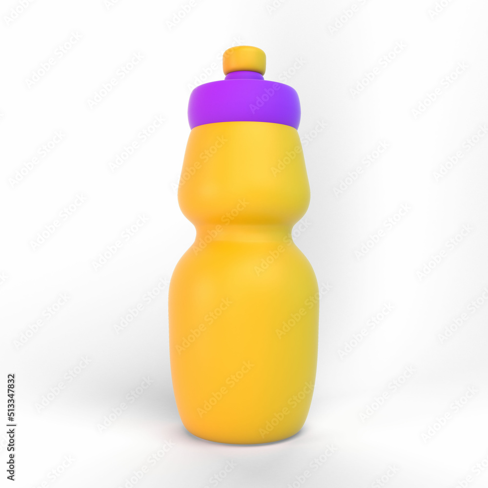 Fototapeta premium Cartoon Bottle