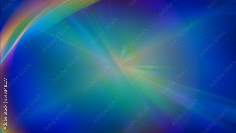 Abstract multicolored glowing blurred background
