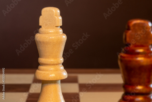 Fotografie Pattsituation im Schach