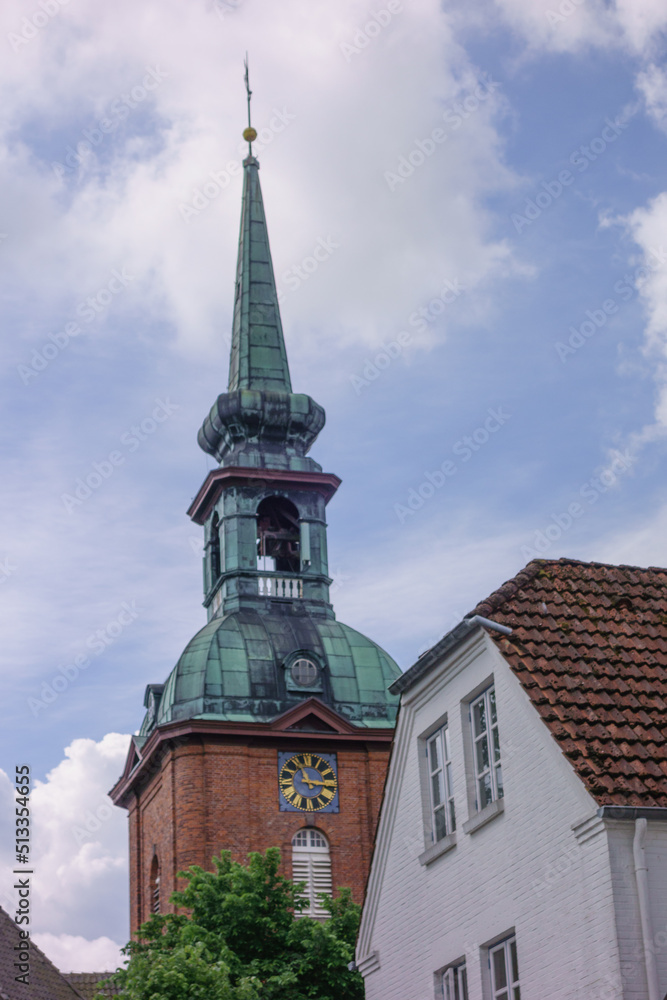 Fototapeta premium Die stadt Kappeln an der Schlei