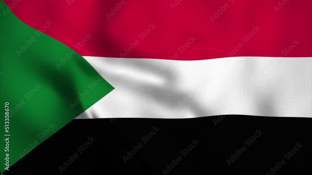 animation video flag independen day of sudan animation video flag independen day of sudan