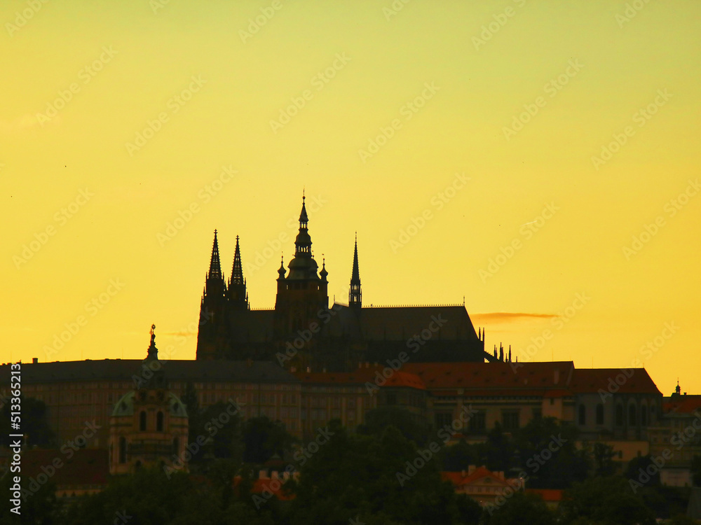 Sunset of Praha
