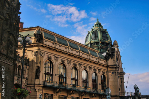 Sunset of Praha photo