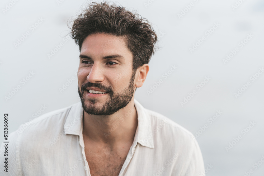 Fototapeta premium Portrait of a handsome man