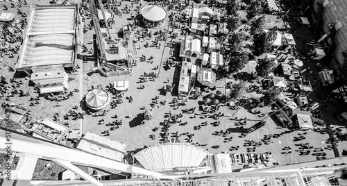 Aerial view of BEA Expo in Bern, Switzerland photo