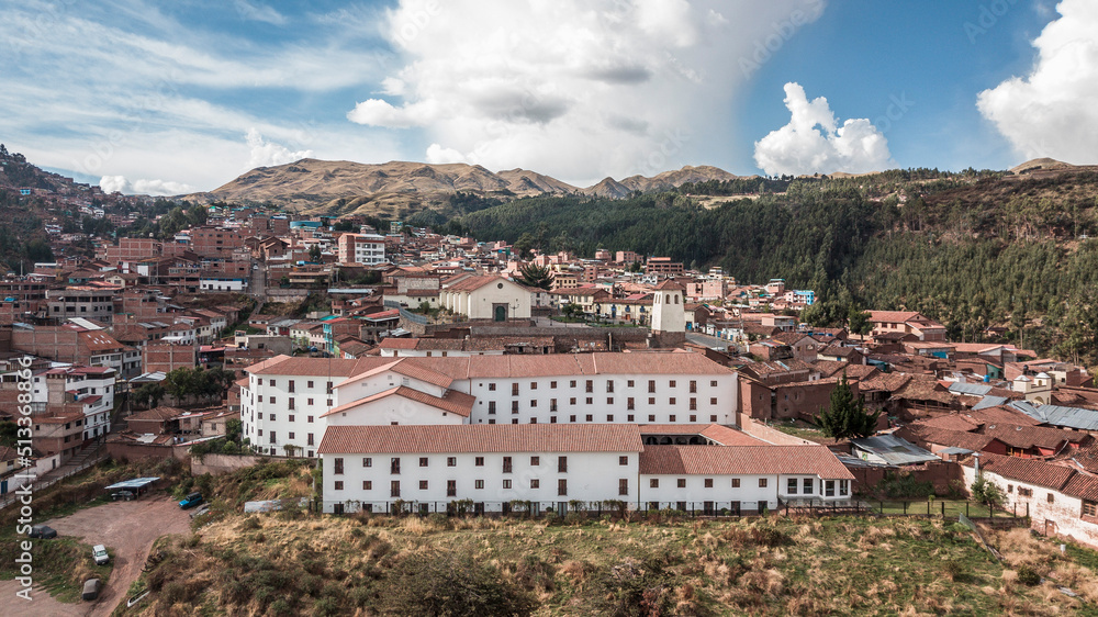 Fotografías con Drone Mavic Pro, del Barrio de Santa Ana, en Cusco Perú, by Yuri Ugarte Cespedes